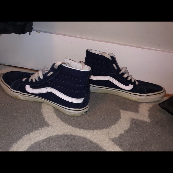 Vans Navy Blue Sk8-Hi’s - Picture 4 of 5